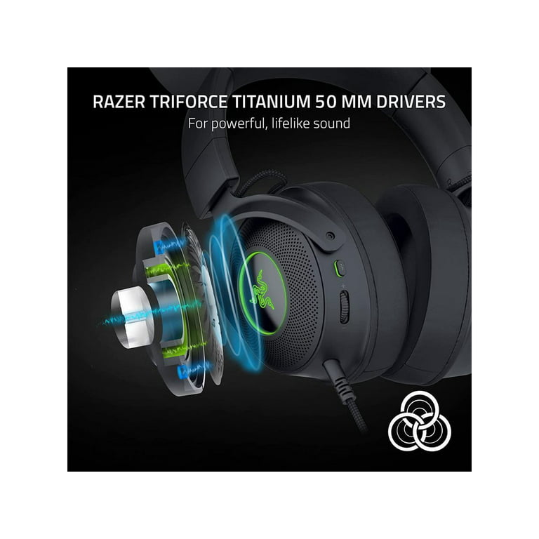 Razer Kraken Kitty V2 USB Headset Chroma RGB - Black - us