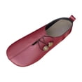 thumbnail image 2 of Miluxas Women Ballet Flats Shoes Low Heels Wide Width Comfortable Slip On Casual Shoes for office Red 7.5(40), 2 of 8