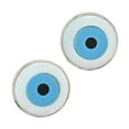 thumbnail image 1 of Evil Eye Shell And Turquoise 925 Silver Earring - Stud Jewelry ALLE-2509, 1 of 1