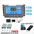 thumbnail image 6 of Viflosae Solar Panel Regulator Charge Controller USB 30A 12V-24V with USB Electronics Gadgets, 6 of 8