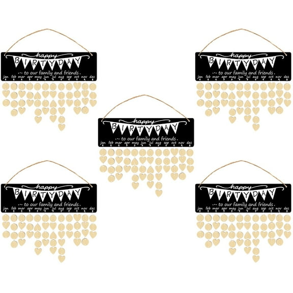 5 Sets Magnetic Reward Chart Decor Birthday Calendar DIY