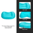 thumbnail image 2 of Inflatable Outdoor Pillow Lightweight Camping Pillow Office Rest Pillow, 2 of 8