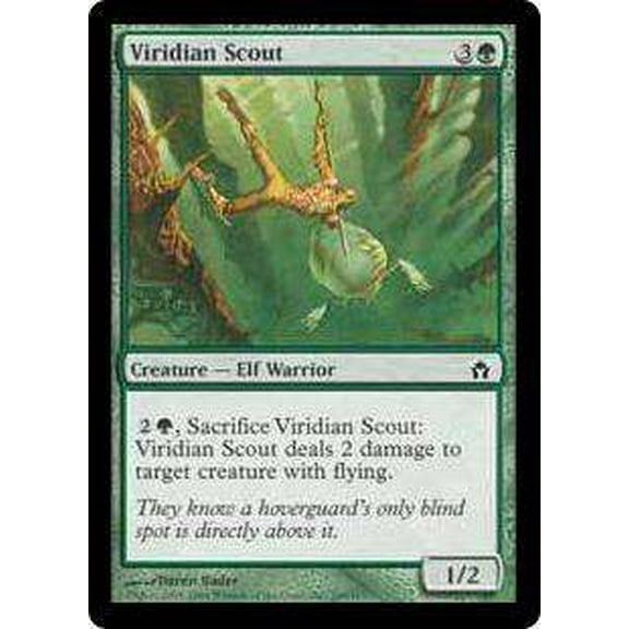 MtG Fifth Dawn Common Viridian Scout #100