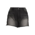 thumbnail image 2 of Terra & Sky Women's Plus Size High Rise Vintage Boyfriend Shorts, 2 of 5