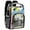 Black, variant on Sanmadrola Clear Backpack for School Backpack Heavy Duty PVC Transparent Bookbag Stadium Approved See Through Backpack 17'' Black
