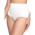 thumbnail image 2 of Warners® Blissful Benefits Women's Dig-Free Comfort High Waist Microfiber 3-Pack Brief S-3XL, 2 of 5