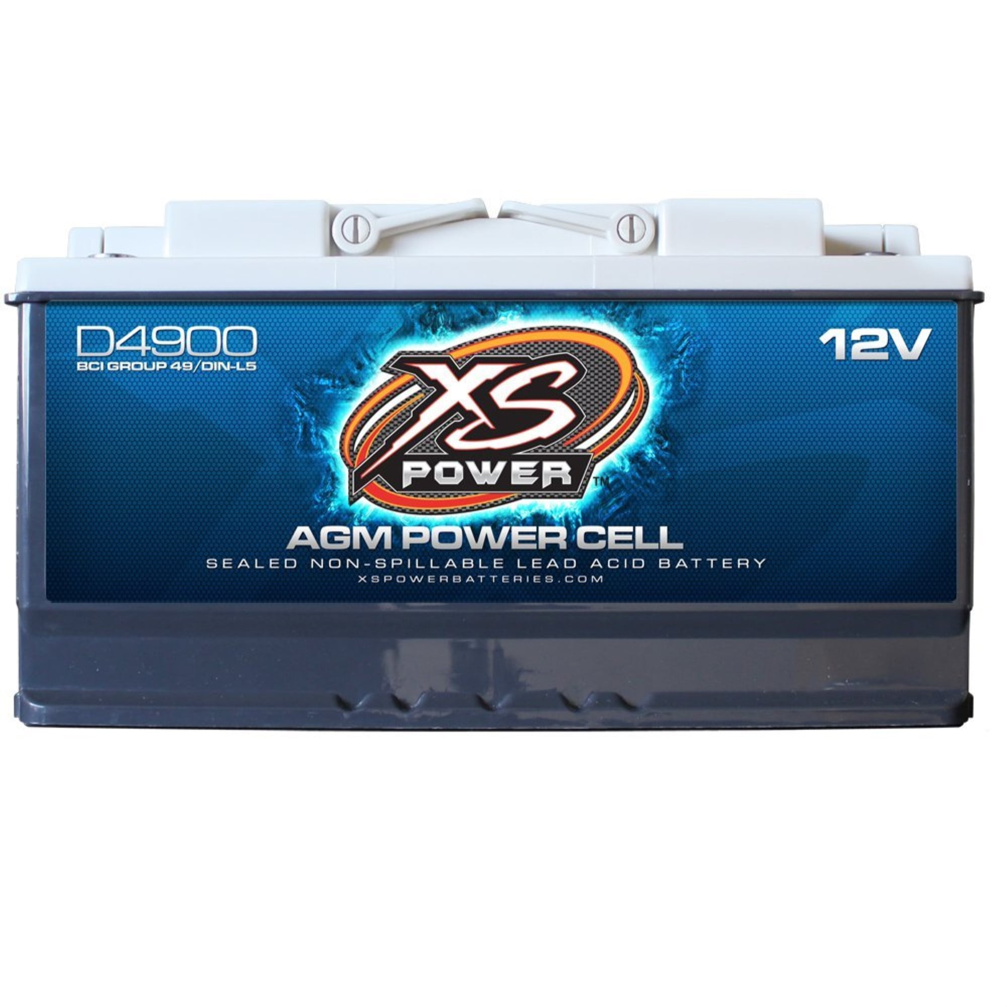 XS Power D4900 4000 Amp 12V Group 49 Power Cell Car Audio Sealed AGM Battery