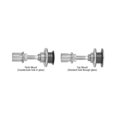 thumbnail image 2 of CRL HSF14BS 316 Brushed Stainless Steel Swivel Combination Fastener for 1/2" to 1-1/16" Glass, 2 of 6