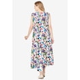 thumbnail image 3 of Woman Within Plus Size Pintucked Sleeveless Dress, 3 of 6