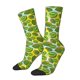 thumbnail image 1 of Balery Watercolor Kiwi Fruits Summer Calcetas Largas con Estampado para Hombre y Mujer – Suaves y Transpirables, Talla Única (US 5-11), 1 of 6