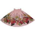 thumbnail image 2 of Hawaiian Pa'u Hula Skirt Pink Hawaii Flower, 2 of 4