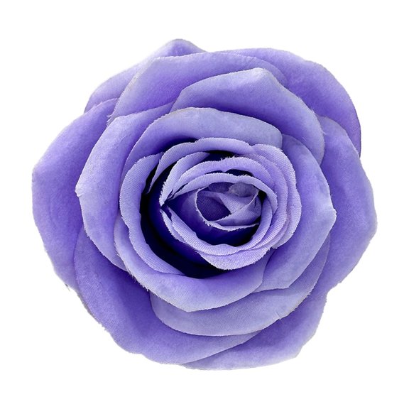 Vibrant Rose Heads (3.54in/9cm) - Silk Fabric Fake Rose Blooms, Ideal for Wedding Table Centerpieces, Wreath Decor, Home & Party Floral Arrangements
