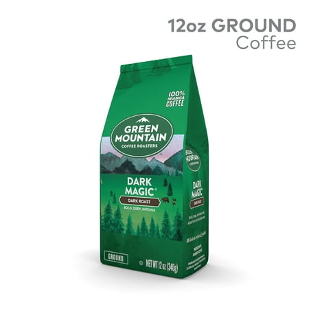 Green Mountain Coffee Dark Magic, Ground Coffee, Dark Roast, Bagged (Best Blue Mountain Coffee Brand)