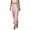 Pink, variant on Tnhcen Women's Casual Maxi Skirt 3XL Satin Skirt High Waist Beige Solid Slip Skirt Flowy Design Comfort Fit Plus Size Stretchy Fabric Elegant Women's Skirt for Work Casual Outfits