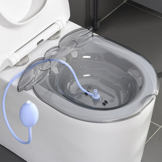 Asiento de inodoro para de asiento, lavabo portátil de plástico colgante para mascotas para mujeres embarazadas Gris shamjiam Asiento de inodoro para baño de asiento
