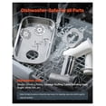 thumbnail image 5 of Electric Meat Mincer #12 - 850W Heavy Duty Sausage Stuffer, 7lbs/min, 2 Blades & Plates - Kitchen/Restaurant, 5 of 9