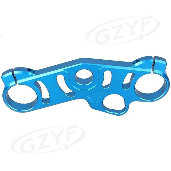 for Suzuki GSXR600/750 06-09 & GSXR1000 2007 08 Upper Top Clamp Triple Tree Blue