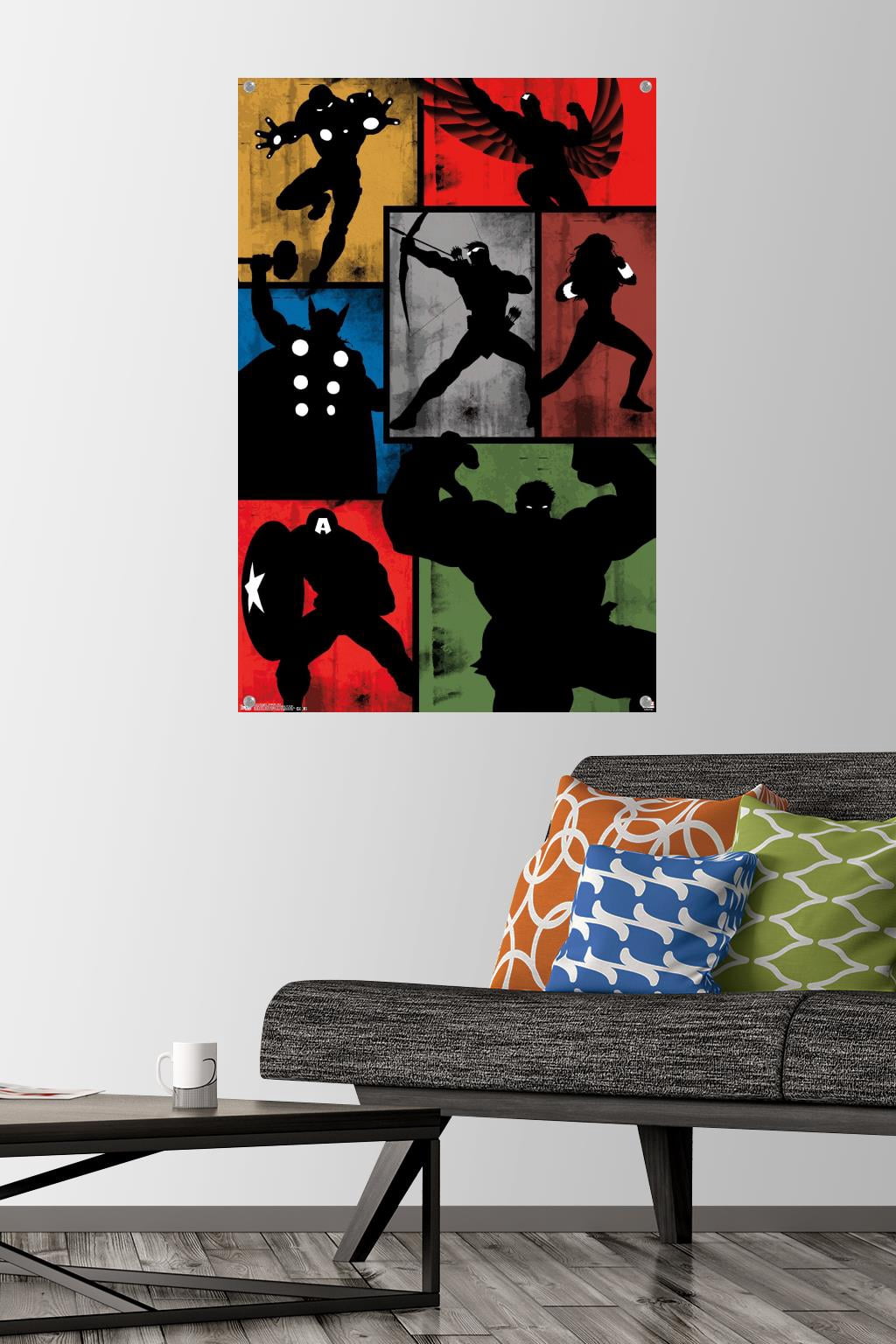 Marvel Comics - Avengers - Simplistic Grid