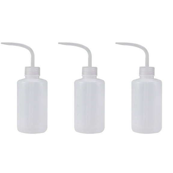 3 Count Tattoo Squirt Bottle Laboratory 250ml Plastic Measuring