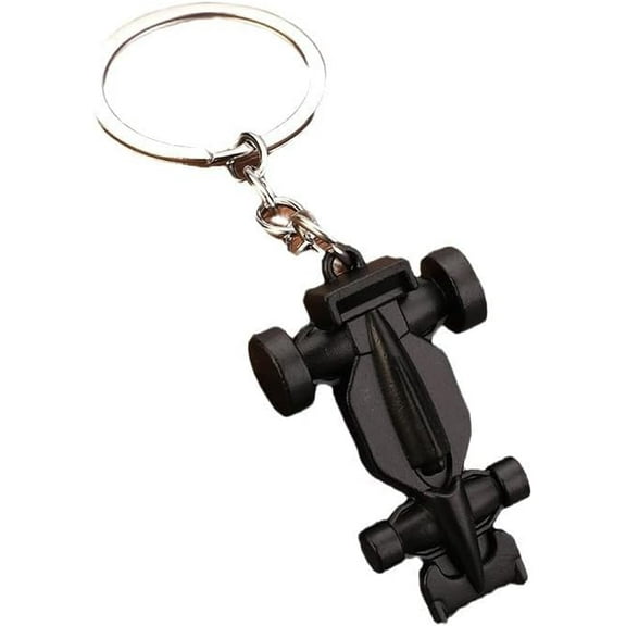 Exquisite creative small racing keychain, personalized F1 racing keychain