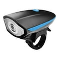 thumbnail image 2 of Fiudx Faro Delantero para Bicicleta, Linterna Nocturna Recargable, Luz de Ciclismo con Bocina Potente, Accesorio Duradero para Bicicleta, Conducción Urbana Segura, Esencial para Ciclistas, Alimentaci, 2 of 7