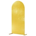 thumbnail image 4 of Bling Arch Backdrop Cover,Reusable Spandex Bling Wedding Arch Stand Cover with Zipper, Round Top Fitted Backdrop Cover for Birthday Party Ceremony Banquet Decoration, 4 of 8