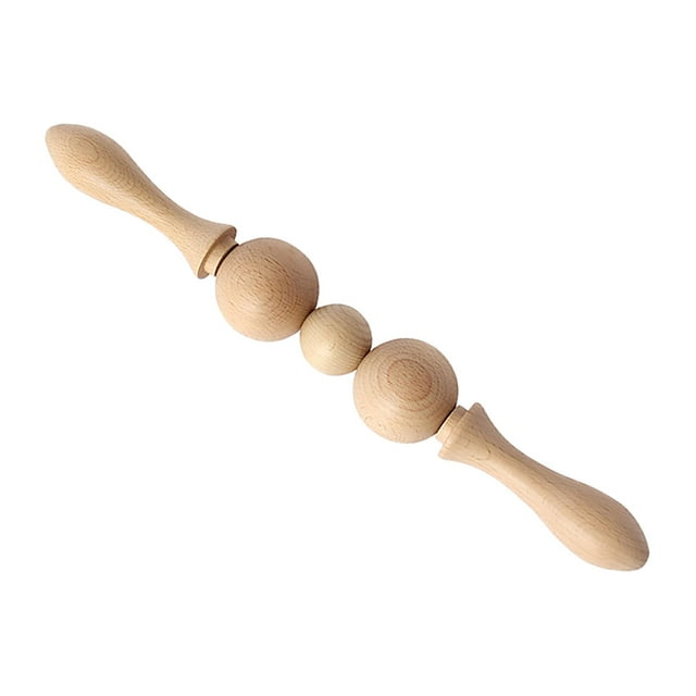 Herramientas de terapia de con rodillo, miento manual de tejidos blandos anticelulítico, relajación, escultura corporal, para cuello, Sunnimix Rodillos de masaje