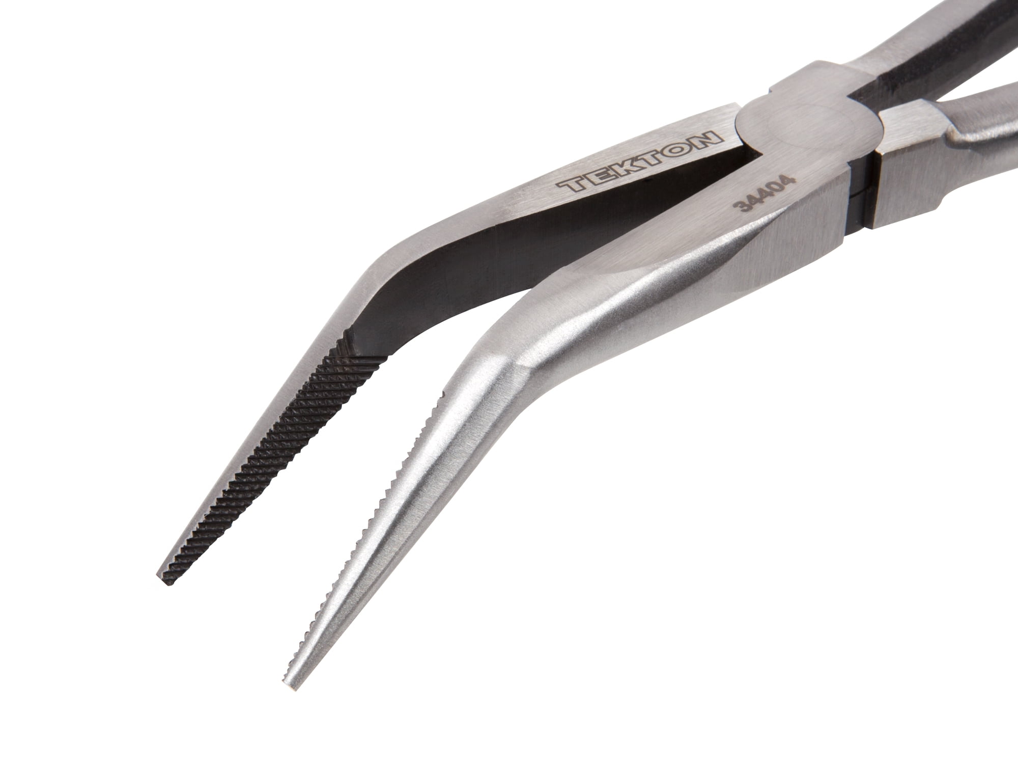 TEKTON Bent Long Nose 4.9-in Universal Mini Pliers in the Pliers department  at