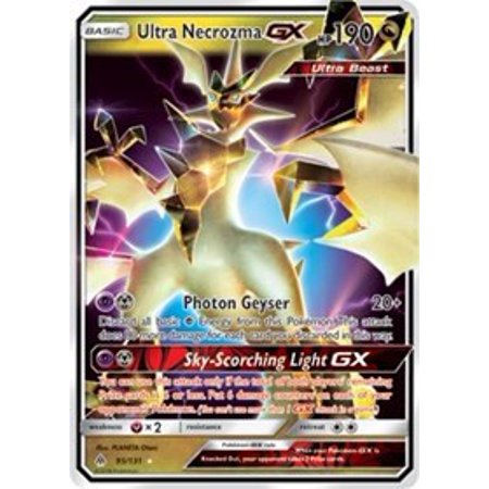 Pokemon Forbidden Light Ultra Necrozma Gx 95