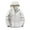 Gray, variant on Kmdttou Men's Waterproof Rain Jacket with Hood Packable Outdoor Hooded Windbreaker Insulated Mountain jackets Beige 3XL