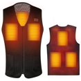 thumbnail image 4 of Vadktai Heated Vest for Men Women, Ultra Thin Carbon Fiber, Heated Jacket for Winter Outdoor, USB Rechargeable, S, 4 of 5