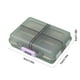 thumbnail image 3 of pstuiky Organizador de vitaminas de viaje con 8 compartimentos portátil pequeño y de forma única fácil de transportar gran capacidad apto para viajes al aire libre., 3 of 6