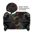 thumbnail image 2 of Rateoe Majestic Red Dragon Printed Luggage Cover, Suitcase Protector Fits 18-32 Inch Luggage-Large, 2 of 7