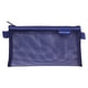 thumbnail image 1 of Estuche de malla transparente - 9 opciones de color, bolsa organizadora de nylon para bolígrafos y suministros, 8,3" x 4,7", 1 of 2