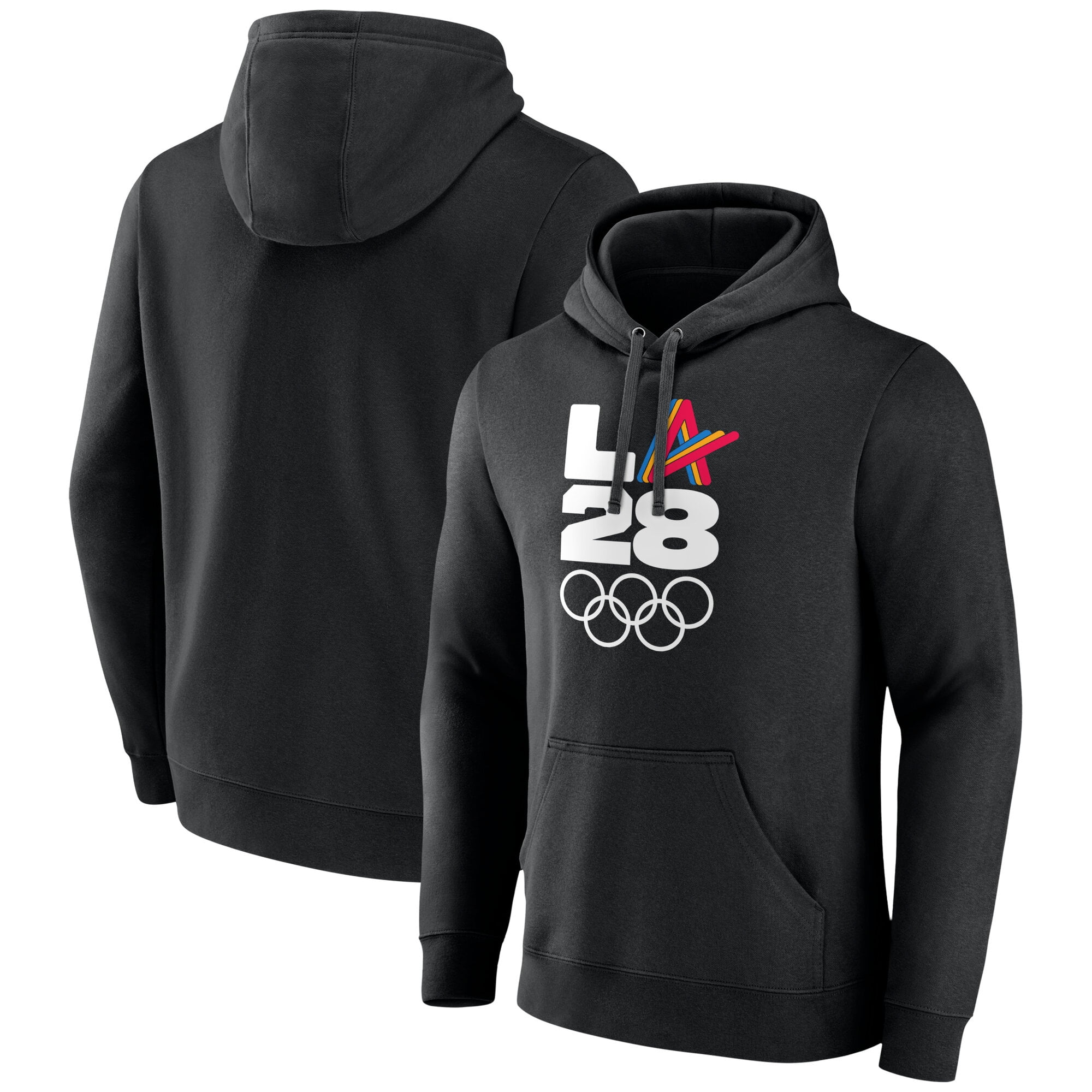 Men's Black LA 2028 Summer Olympics XXXIV Pullover Hoodie