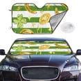 thumbnail image 4 of Goofa Watercolor St Patrick Day Printed Car Windshield Sunshade,Foldable Reflective Sun Visor,UV Protection Heat Blocker Sunshade,Car Cooling Accessory-Medium, 4 of 7