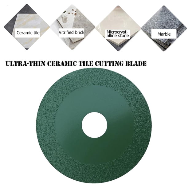 Ruedas de corte de 4 pulgadas de diámetro para un pulido de corte suave de jade (verde oscuro)