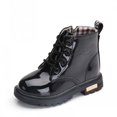 thumbnail image 1 of JFBUJC Bottes Imperméables en Cuir Pu pour Filles, 1 of 5