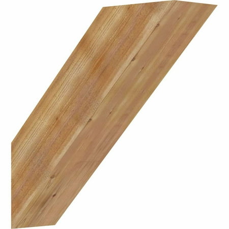 

4 W x 14 D x 14 H Traditional Rough Sawn Brace Western Red Cedar