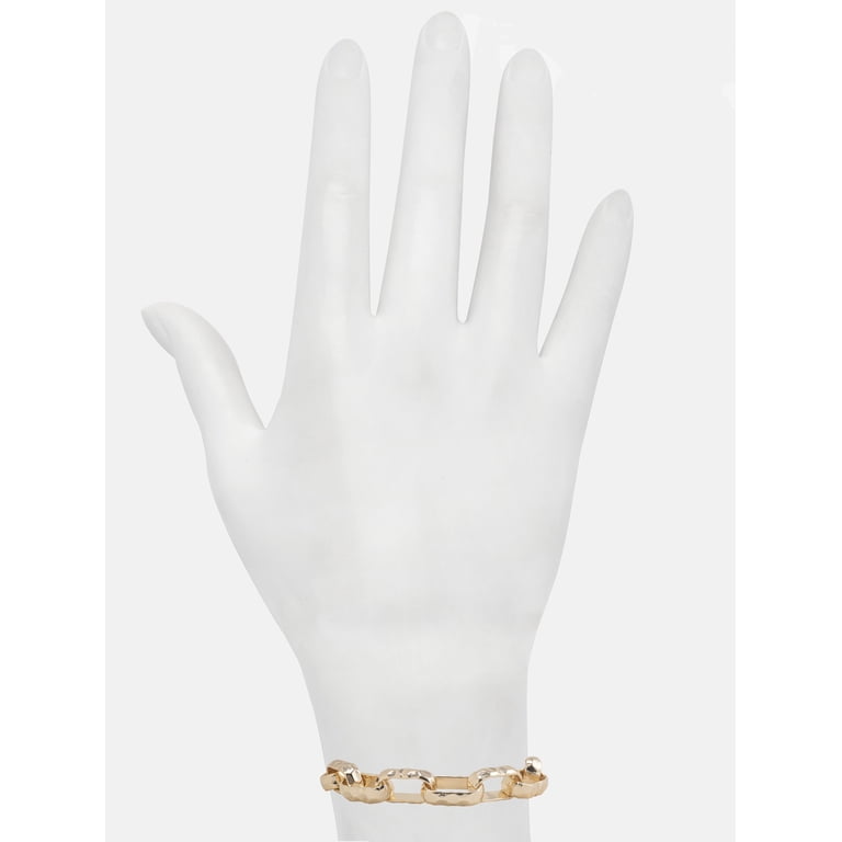 Scenario Gold-Tone Twisted Chain Bracelet photo 6