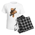 thumbnail image 4 of CafePress - Red Pandas Women's Light Pajamas - Women's Short Sleeve Print T-Shirt and Pants Light Cotton Pajama Set, 4 of 7