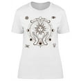 thumbnail image 1 of Mystical Drawing Hands Sun T-Shirt Women -Image by Shutterstock, Female 3X-Large, 1 of 2