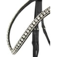 thumbnail image 6 of HORZE Grayson Classic Leather Ergonomic Snaffle Dressage Bridle with Detachable Flash, 6 of 16