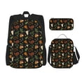 thumbnail image 1 of Disketp Wild West Cowboy Mochila Estampada de Gran Capacidad con Lonchera y Estuche, Set de 3 Piezas para Estudiantes, 1 of 7