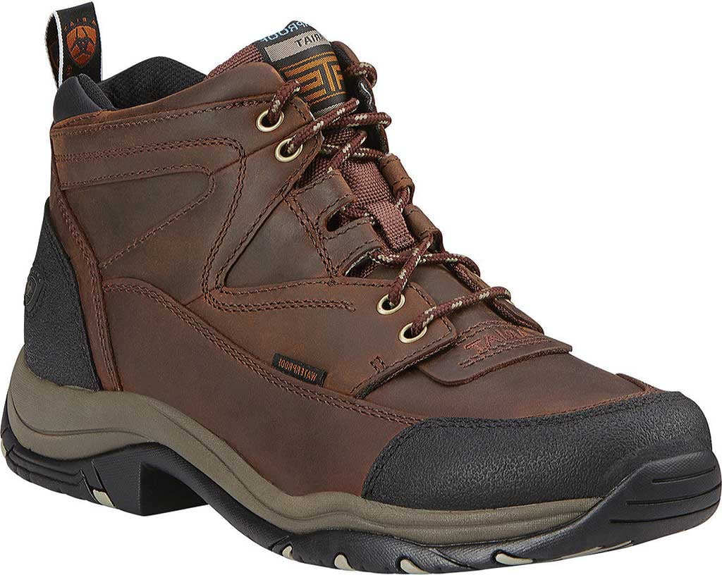 ä½ä¾¡æ ¼ã® Boot, Western H2O Pull-On Terrain Men's Ariat Distressed U D 11 Brown, ãã¬ã¤ã«ã©ã³ãã³ã°ã·ã¥ã¼ãº - www