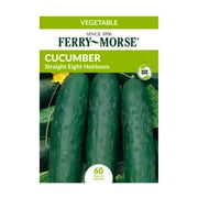 Ferry-Morse 65MG Cucumber Straight Eight Heirloom Vegetable Plant Seeds Packet