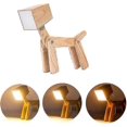thumbnail image 1 of Modern Design Wooden Desk Lamp Led Animals Dog Lamp Dimmer Table Lamp Lighting For Kids Boys Living, 1 of 5
