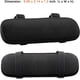 thumbnail image 5 of Almohadillas para reposabrazos de silla (paquete de 2), cómodo cojín para silla de juegos de computadora, soporte para codo extraíble y lavable, alivio de presión del antebrazo, negro, 5 of 5
