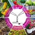 thumbnail image 3 of TUOY 84 LED Grow Lights for Indoor Plants Red Blue Spectrum Auto ON & Off 4 Head Clip-on 4/8/12H Timer 10 Dimmable Level Grow Light with DC Adapter, 3 of 11