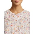 thumbnail image 4 of Time and Tru Women's Puff Sleeve Top, Sizes XS-XXXL, 4 of 5